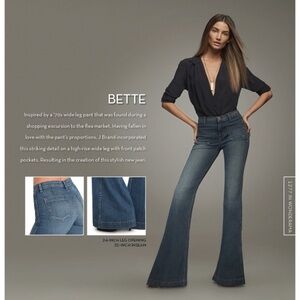 J Brand Bette Flared Jeans In Wonderama 29
